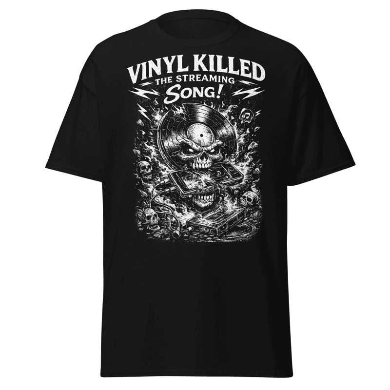 Vinyl Killed the Streaming Song in Vinyl Killed the Streaming Song, size S