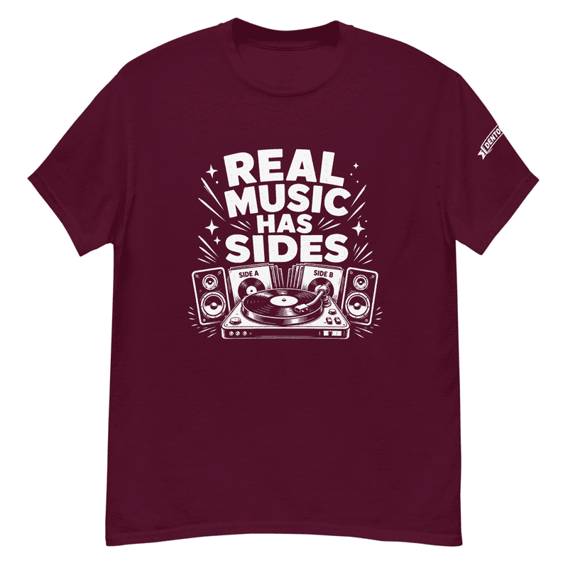 Real Music has Sides in Real Music has Sides, size S